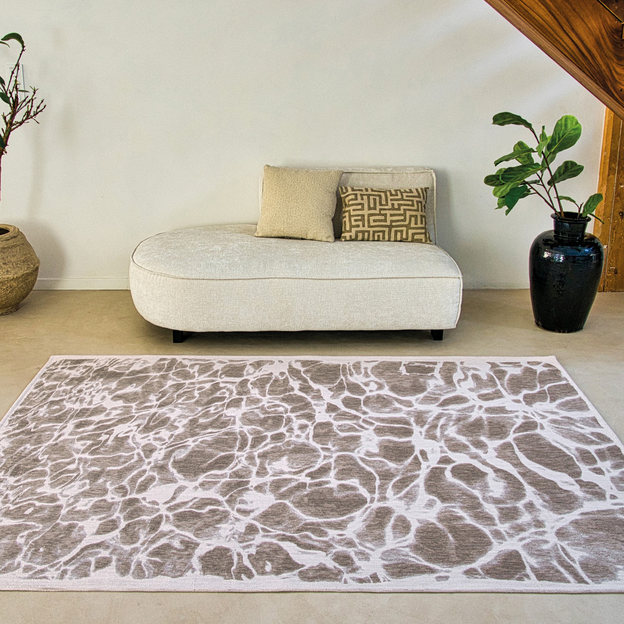 Louis De Poortere Designer Swim Rugs In 9353 Grit